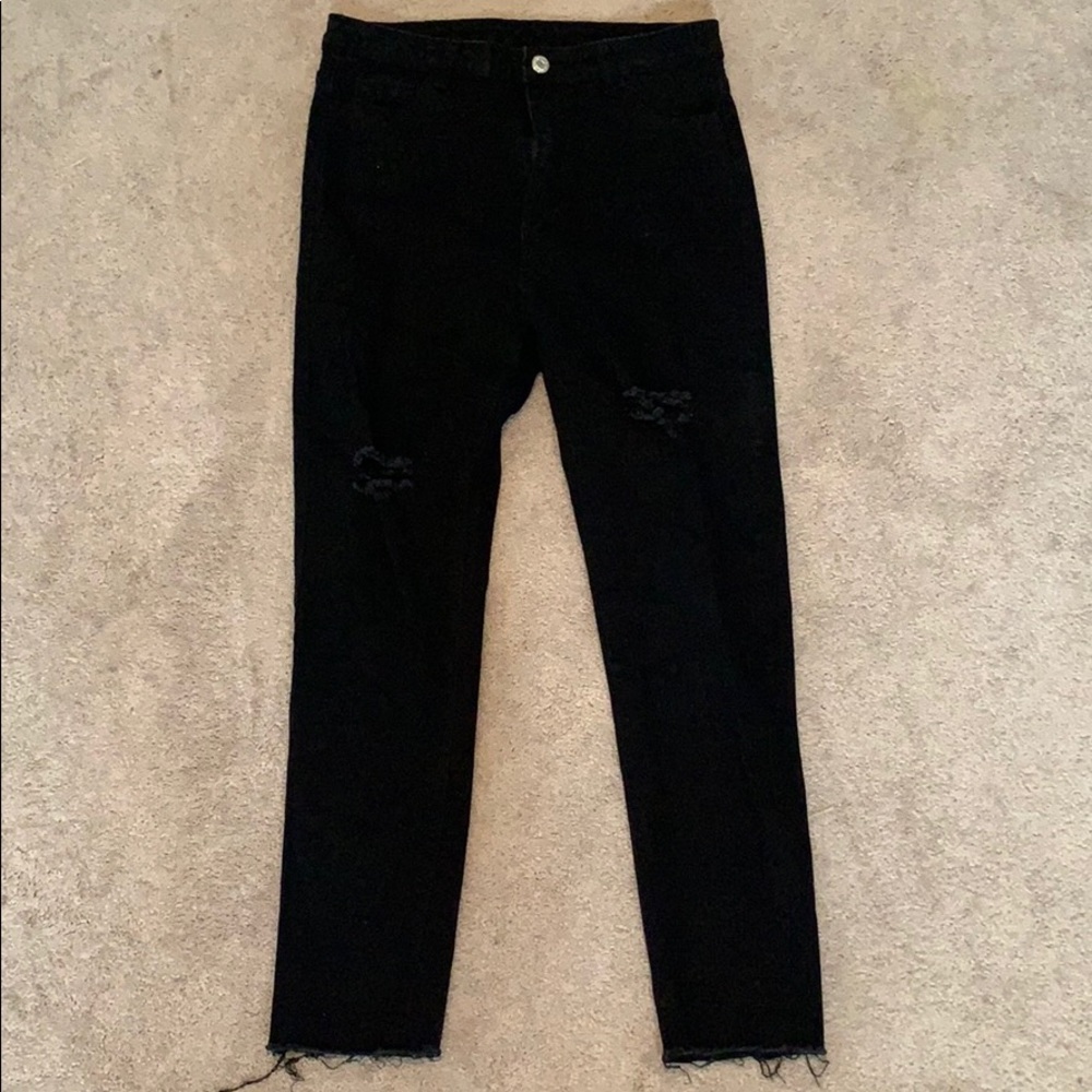 Black High Waisted Jeans